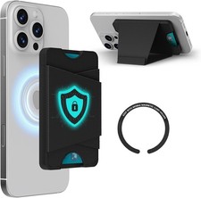 Magsafe Wallet, Card Holder with Stand, Magnetic Phone Wallet Stand for iphone