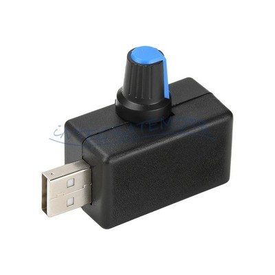 DC4-12V 5W Mini USB Fan Speed Controller Regulator Silent Multi-Speed Adjustable