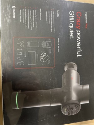 Hypervolt Plus Hyperice Percussion Massage Device Bluetooth Black SEALED