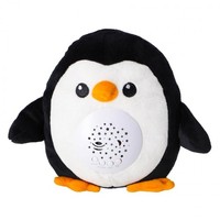 Led Sternenhimmel Nachtlicht Projektor Pinguin Stofftier Kinder Baby Spieluhr
