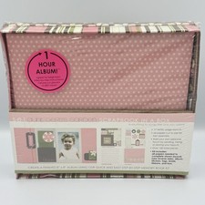SEI Scrapbook Album Kit 17 Page Layouts, Embellishments, Keepsake Box 8x8