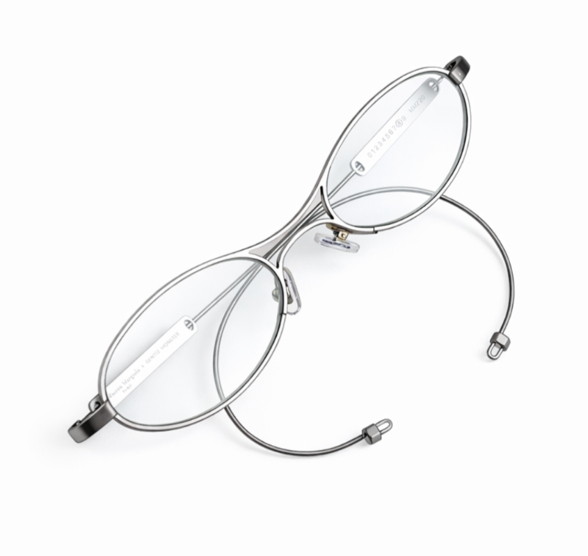 Gentle Monster Maison Margiela MM220 A020 Eyeglasses Silver/Clear