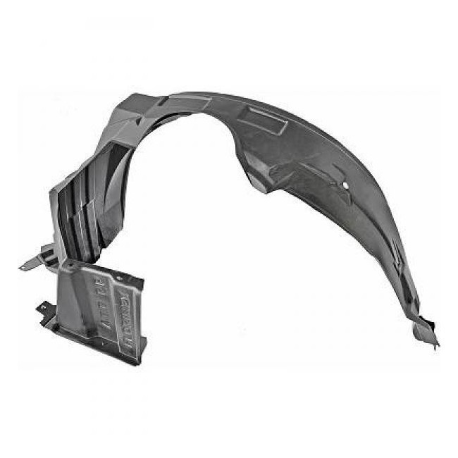 Pare-boue d'aile avant droit pour Toyota Aygo modèle 2012 à 2014 en plastique ABS noir