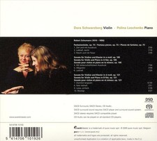 SCHUMANN: FANTASY PIECES, OP. 73; SONATAS FOR VIOLIN  PIANO HYBRID SACD NEW C