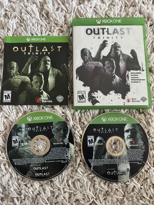 Outlast Trinity CIB Used Microsoft Xbox One Horror  Survival video game 2017 
