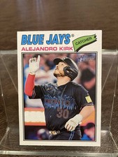 2026 Topps Heritage Base SP Alejandro Kirk #341 Blue Jays
