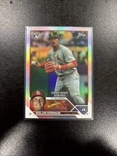 2023 Topps Update Nolan Gorman Rookie Debut Rainbow Foil #US212