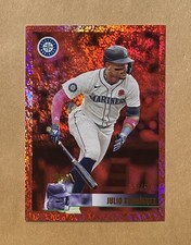 2025 Topps Archives #164 Julio Rodriguez Base 1996 Red Hot Foilboard #50/50