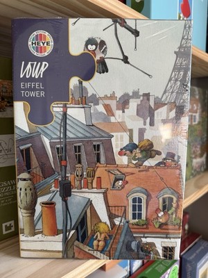 Brand New Heye puzzle   Eiffel Tower  1000pc Sealed