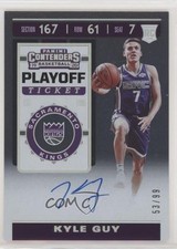 2019-20 Contenders Rookie Photo Variation Playoff Ticket 53/99 Kyle Guy Auto 1u6
