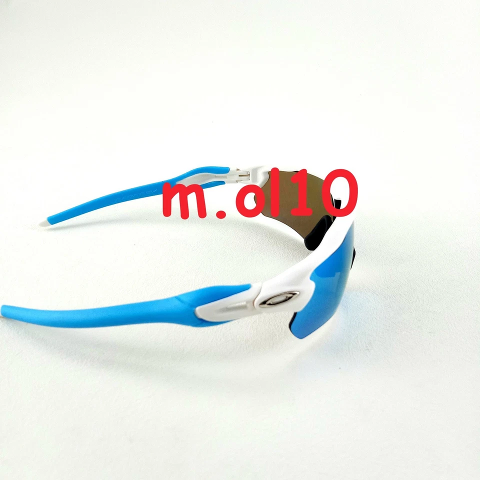 NEW Oakley Radar EV Patn Sunglasses White Frame Blue Prizm Lenses OO9208 - Image 4 of 4