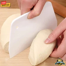 1 pc Multipurpose Dough Cutter Bowl Scraper Baking Tool for Cake Bread Pastry