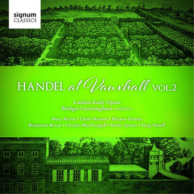 George Frideric Handel Handel at Vauxhall - Volume 2 (CD) Album