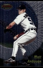 Matt Anderson 1998 Bowman's Best #196 Tigers MLB READ FREE SHIPPING AutographDen