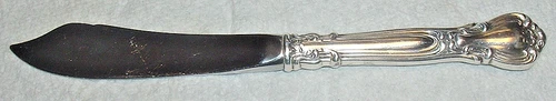 Vintage GORHAM STERLING 'CHANTILLY' MASTER Butter KNIFE *NO mono