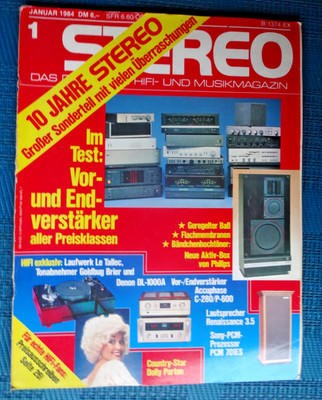 STEREO 1/84,CARVER C-2/M,400t,HITACHI HCA/HMA 8500 MKII,YAMAHA C/M 70,SAE PA/P10
