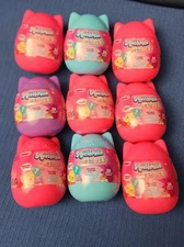 9ct LOT  Mystery Squish Squishmallow Series 1 Squishville Mystery Mini Plush Toy