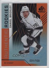 2018 SP Game Used Authentic Rookies Orange Rainbow /100 Daniel Brickley #104 2a8