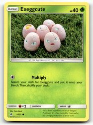 Exeggcute 1/131 Forbidden Light Common Pokémon Card