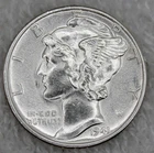 1941 Mercury Dime Uncirculated