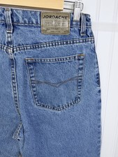 Vintage Jordache Jeans 90s Straight Leg Medium Wash High Rise Women's Size 13/14