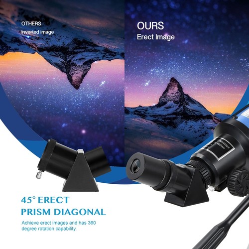 400mm Astronomical Telescope W/ Mobile Holder Backpack High Tripod for Beginners - Picture 11 of 11