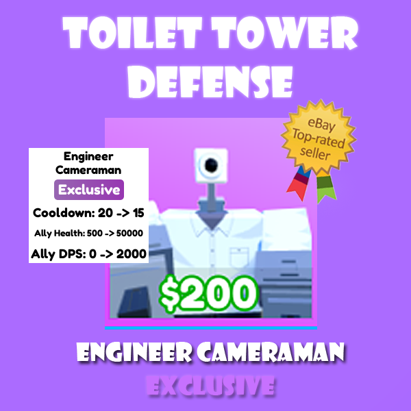 Toilet Tower Defense Medic Cameraman: How to get & what it does