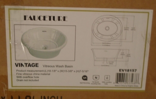 Meuble-lavabo de salle de bain drop-in, - Photo 1 sur 4