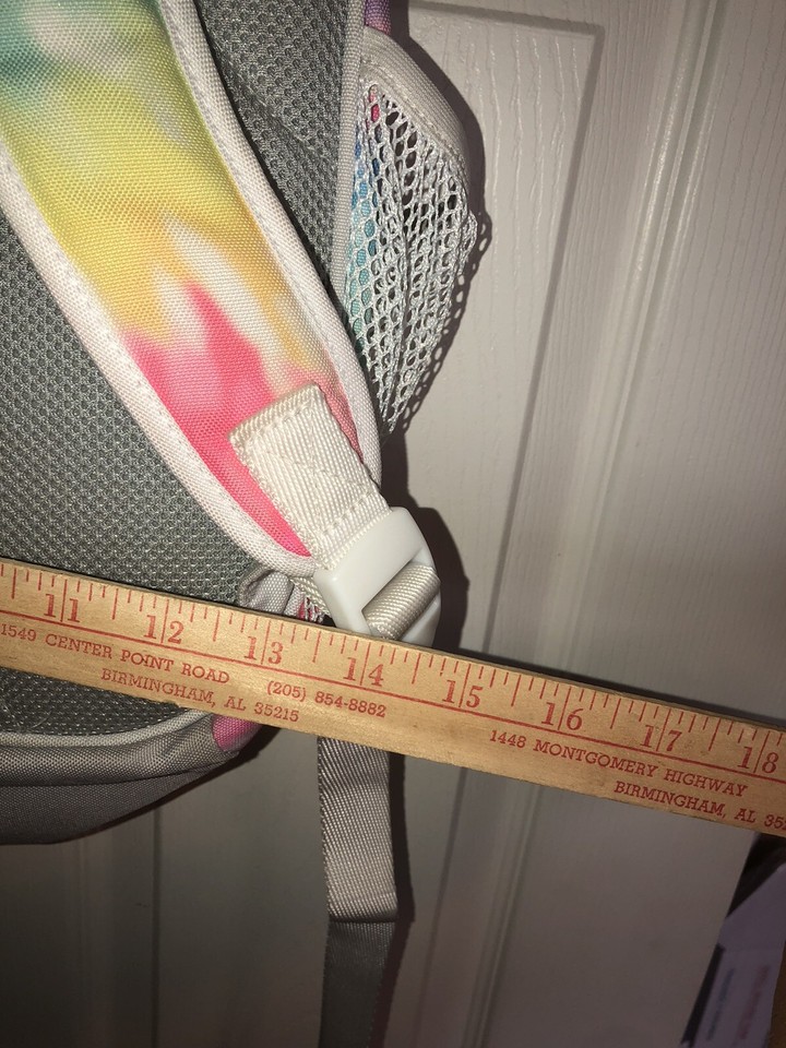 Pottery Barn Backpack Teen Gear Up Rainbow Watercolor Tie Dye Large 17