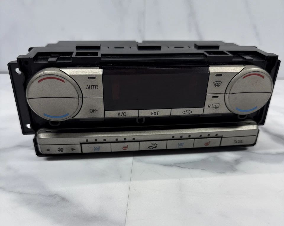 2007-2010 Lincoln MKX Digital A/C Heater Temp Climate Control Switch OEM - Image 2 of 4