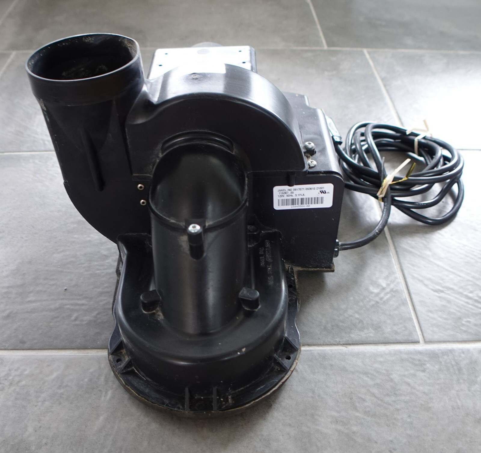 JAKEL 11938700 Draft Inducing Blower Fan/Motor for Bradford White