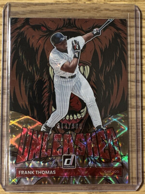 2022 Panini Donruss FRANK THOMAS Unleashed #UL-19 314/999 CHICAGO WHITE SOX