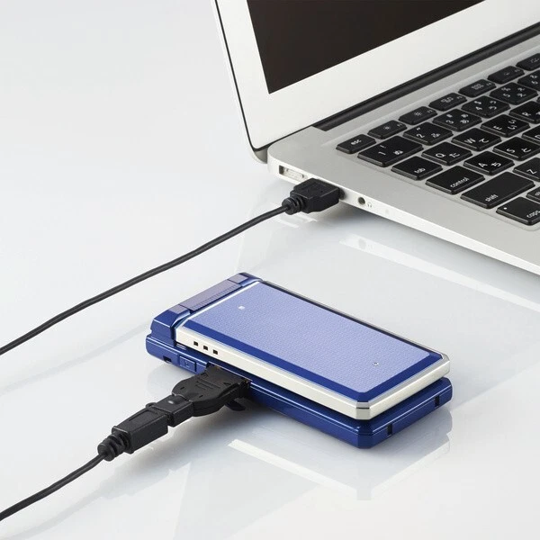 Elecom Mobile Phone Micro USB Adapter DOCOMO FOMA SoftBank Convert JP w/Tracking - Image 2 of 4