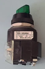 800H-16HRG2KB6AX AB 800H16HRG2KB6AX 2 Position Knob Maintained Selector Green
