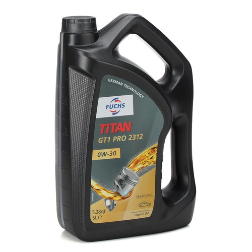 Aceite De Motor FUCHS TITAN GT1 LONGLIFE III 0W-30 (5 Litros) – Aprobado VW 504.00 Y 507.00, Para Coches Modernos