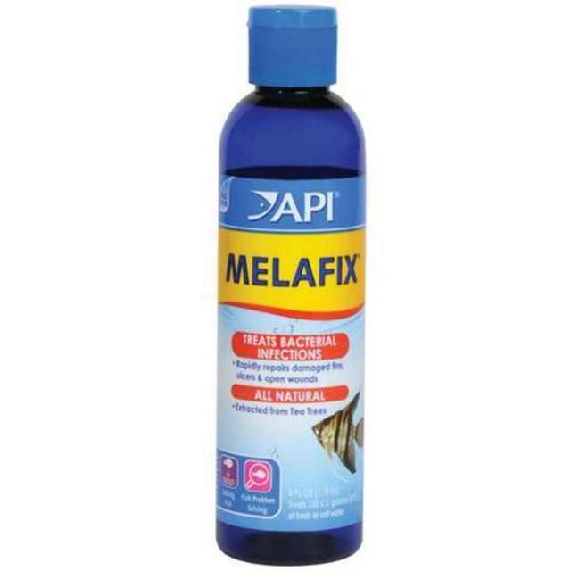 API Melafix Fish Medication AntiBacterial Remedy 4oz salt & freshwater