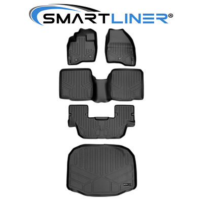SMARTLINER Floor Mats Cargo Liner 2017-2019 Ford Explorer (No Center Console)