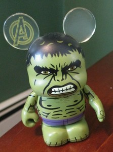 Disney Marvel Vinylmation Avengers Series Hulk 3" Mickey Ears Chaser | eBay