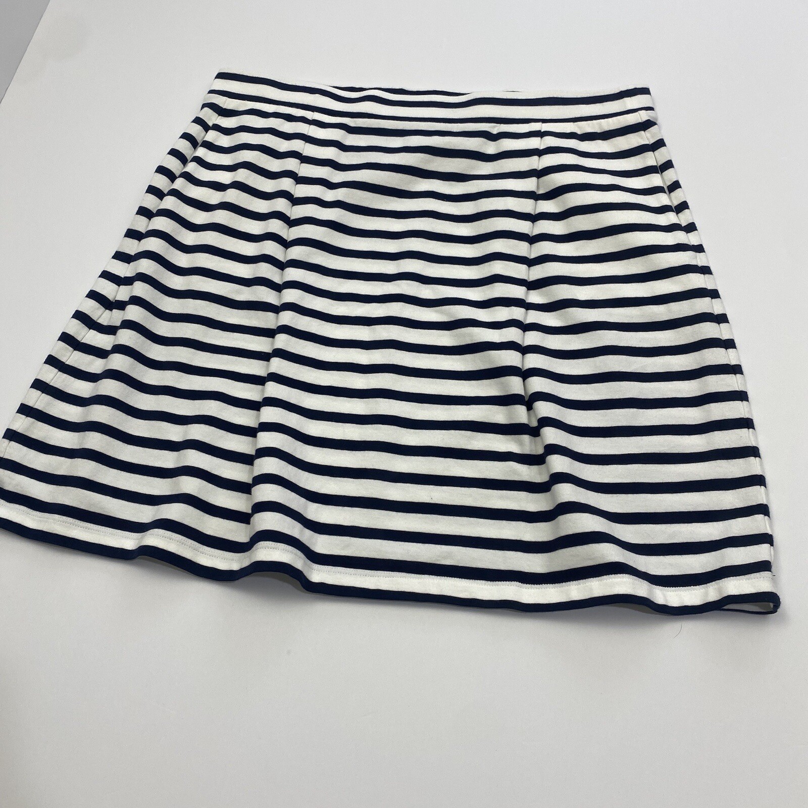 Tommy Hilfiger Women’s Mini Skirt Stripes Wrap Classic Black White Size M Cotton