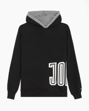 NIKE Air Jordan Sport DNA Black Fleece Pullover Hoodie Men's Size L DV7724-010