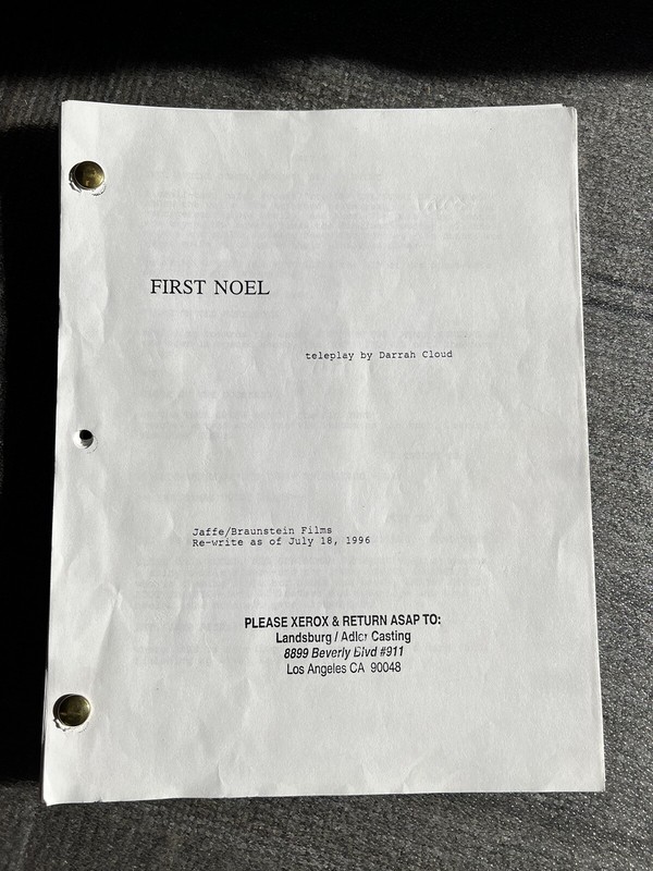 A Holiday For Love Script Screenplay Darrah Cloud Tim Matheson First Noel