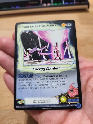 #P4 Human Extinction Attack Promo Fusion Saga DRAGON BALL Z CCG TCG