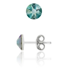 Sterling Silver Stud Earrings made with 2088 4.8mm Primero® Crystals