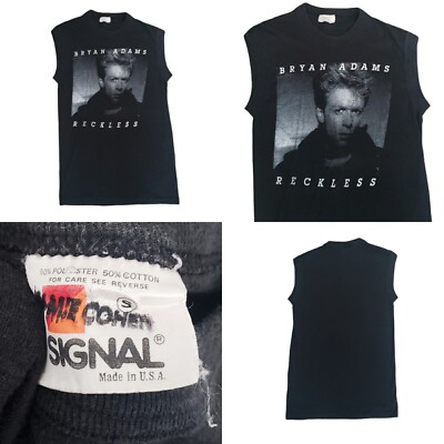 Bryan Adams 'Reckless' Officially Licensed Unisex T-Shirt - Medium
