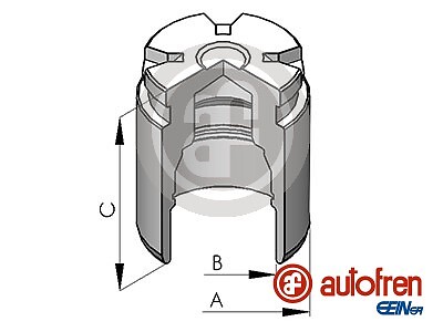 AUTOFREN SEINSA D025120 Kolben, Bremssattel für HONDA,HYUNDAI,LEXUS,MAZDA,MG,NIS
