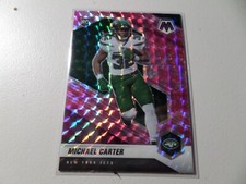 2021 Mosaic Football #335 Michael Carter Pink Camo Prizm RC Mint SP