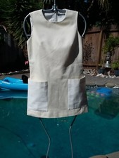 Alexander McQueen Cream/White Tennis Mod Dress size 40