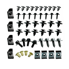 50pcs Engine Splash Shield Fender Bumper Screw Clips Rivet Fastener For Toyota 50pcs Engine Splash Shield Fender Bumper Screw Clips Rivet Fastener For Toyota