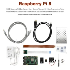 Raspberry Pi 5 Kit 8G Development Board Camera Python Programming Advanced Kit