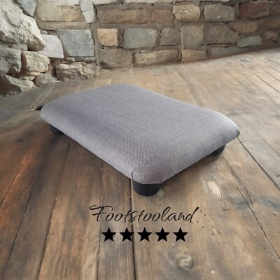 7,5 cm niedriger Fußhocker fest klein 3 Zoll Untertisch Home Office Fußstütze Bett Stufe